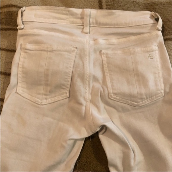 Rag and Bone white jeans - 23 - Picture 9 of 11